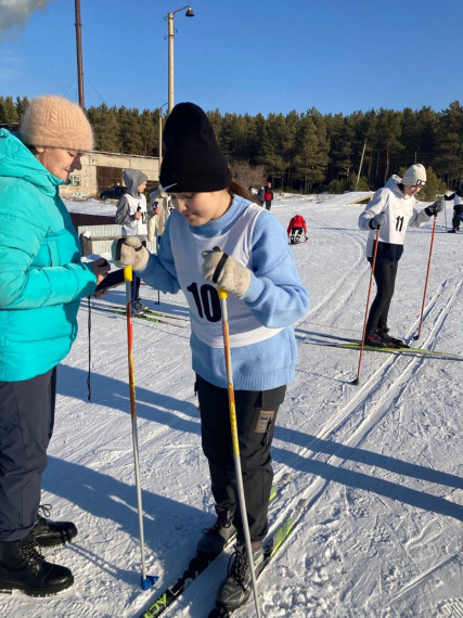 Муниципальный этап соревнований по лыжным гонкам среди обучающихся с ограниченными возможностями здоровьями.